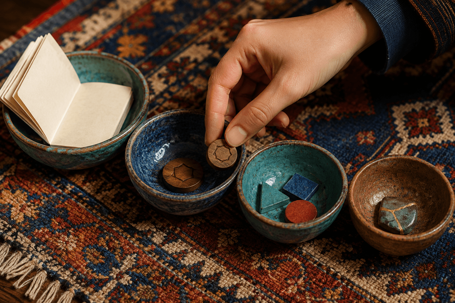 دست دانش‌آموز مفهوم را میان چهار ظرف خواندن، بازیابی، تست و اصلاح جابه‌جا می‌کند