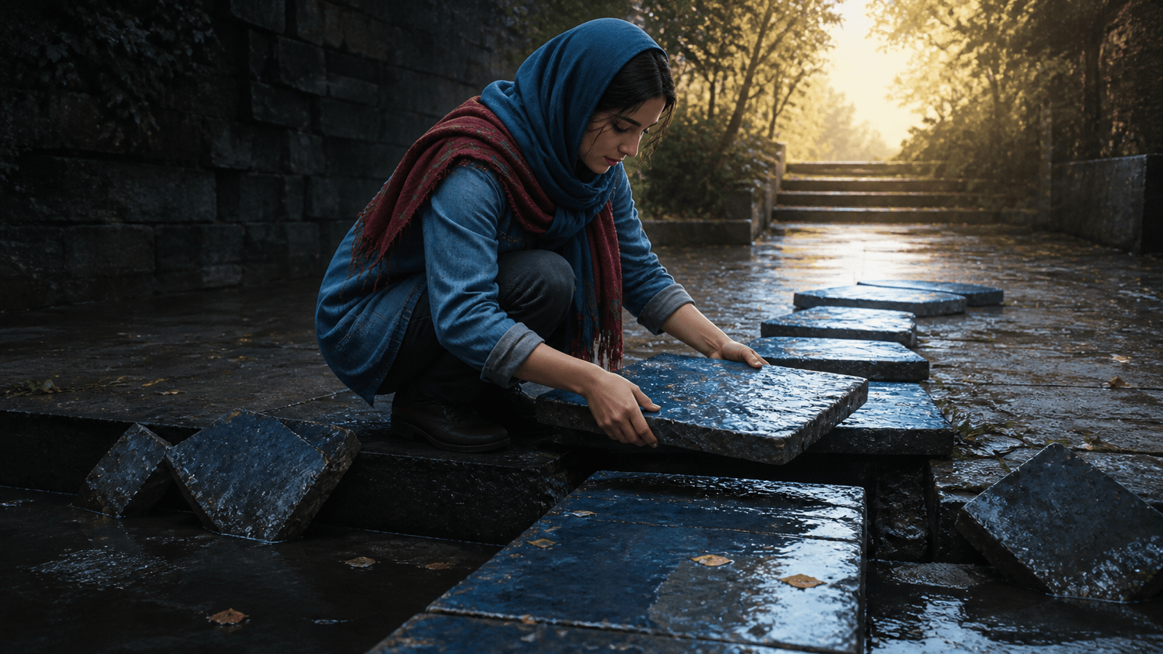 بازگرداندن یک قدم افتاده برای ادامهٔ مسیر مطالعه پس از عقب‌افتادن